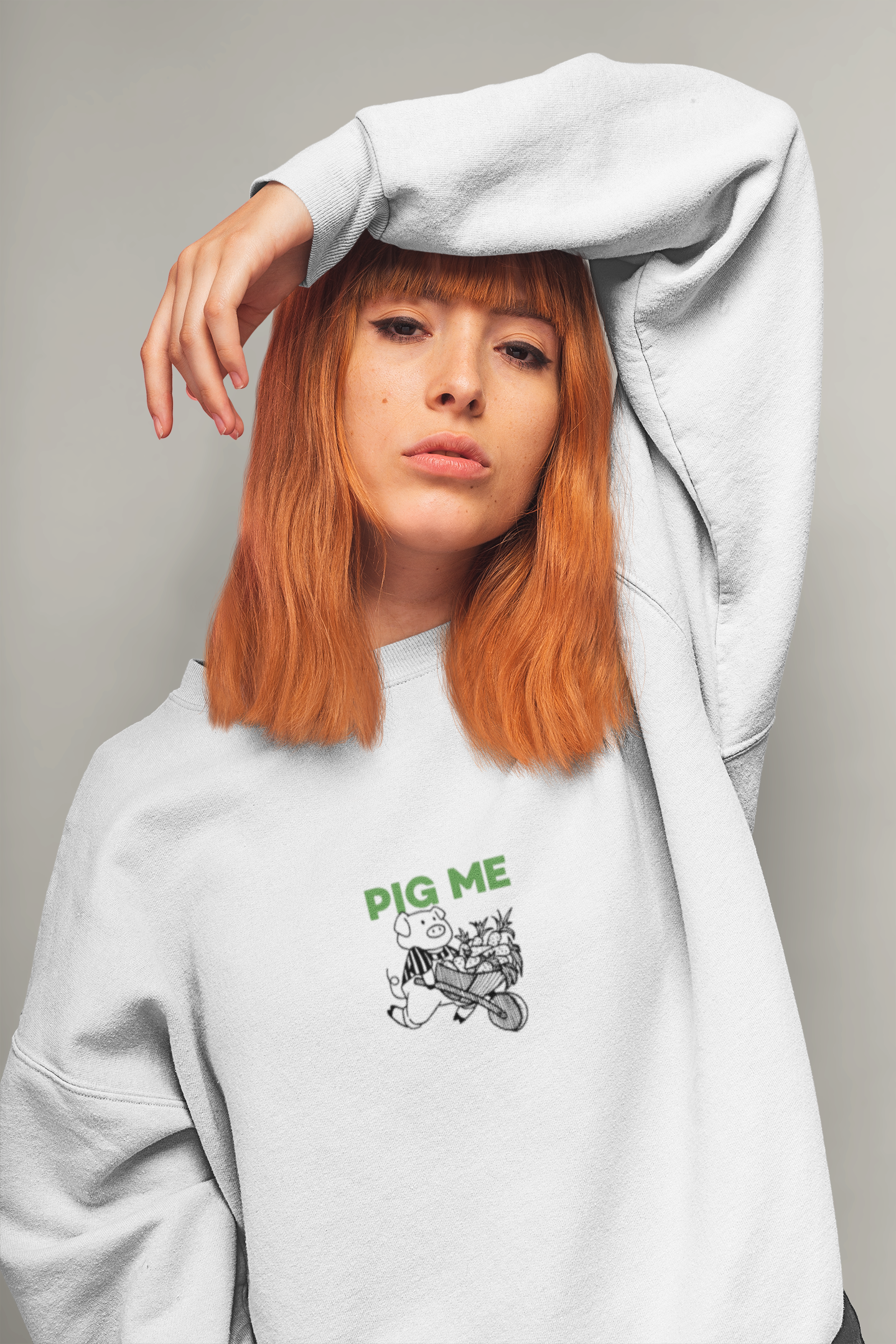 Pig Me As Your Friend - Organic Unisex Sweatshirt