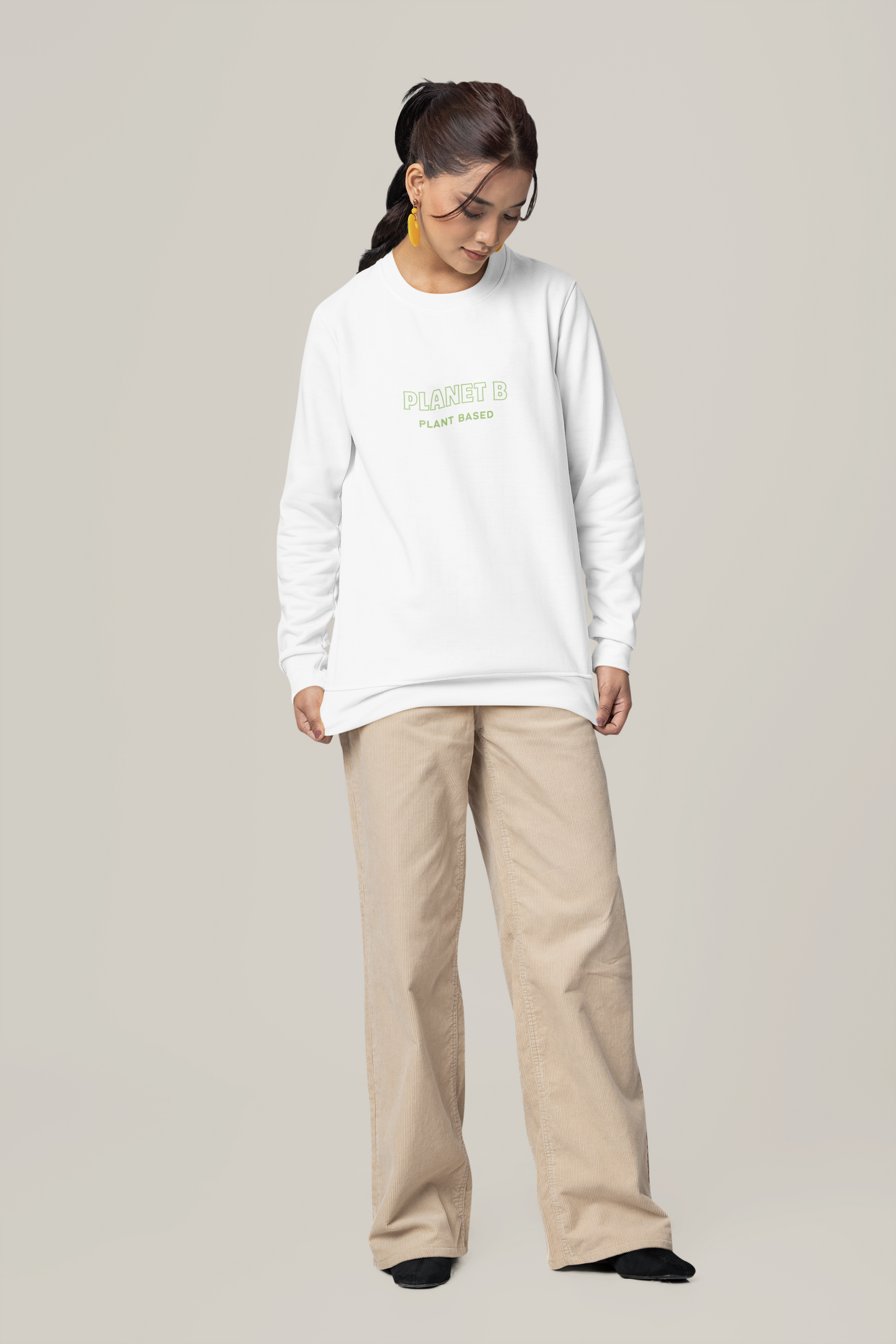 We Create Planet B - Organic Unisex Sweatshirt  